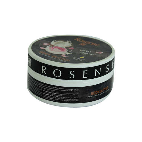 Rosense Vücut Kremi Body Butter Hindistan Cevizi Yağı ve Gül Yağlı Nemlendirici Bakım 150 ML