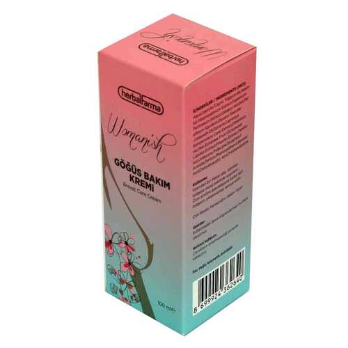 Herbalfarma Womanish Göğüs Bakım Kremi 100 ML