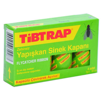 Tibtrap Yapışkan Sinek Kapanı 4 Adet