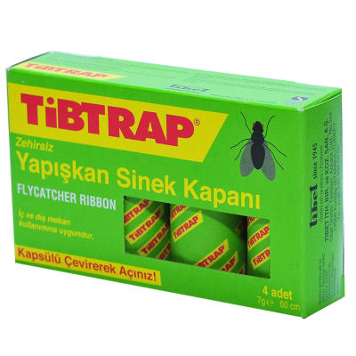 Tibtrap Yapışkan Sinek Kapanı 4 Adet