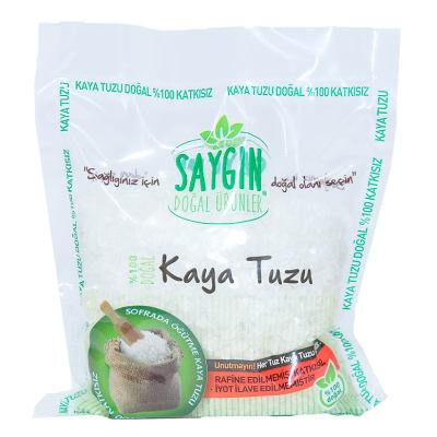 Saygın Yemeklik Çakıl Kaya Tuzu 500 Gr