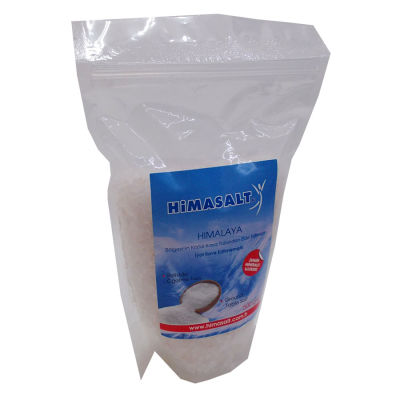 Himasalt Yemeklik Himalaya Kristal Çakıl Kaya Tuzu Beyaz 500 Gr