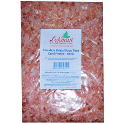 LokmanAVM - Yemeklik Himalaya Kristal Kaya Tuzu Çakıl Pembe 500 Gr (1)