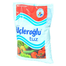 Üçleroğlu - Yemeklik İyotlu Öğütülmüş Kalın Sofra Tuzu 1500 Gr (1)