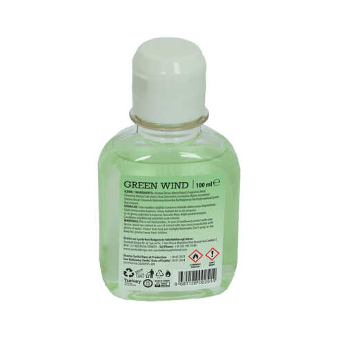 Revol Yeşil Çaylı Kolonya Green Wınd Eau De Cologne 80 Derece 100 ML