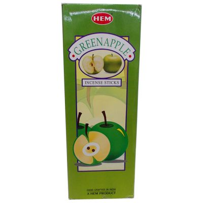 Hem Tütsü Yeşil Elma Kokulu 20 Çubuk Tütsü - Green Apple