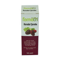 Farmaex Karadut Şurubu 50 ML - Thumbnail