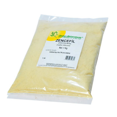 Doğan Zencefil Kökü Öğütülmüş Doğal 1000 Gr Paket